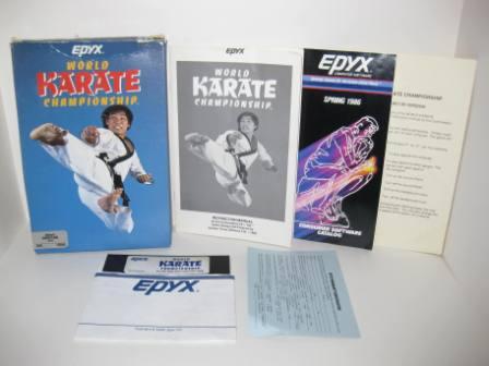 World Karate Championship (Diskette) (CIB) - Atari 800 Game